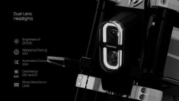 Tromox MC10 Lite – Moto Électrique 50 cm³ – Image 4