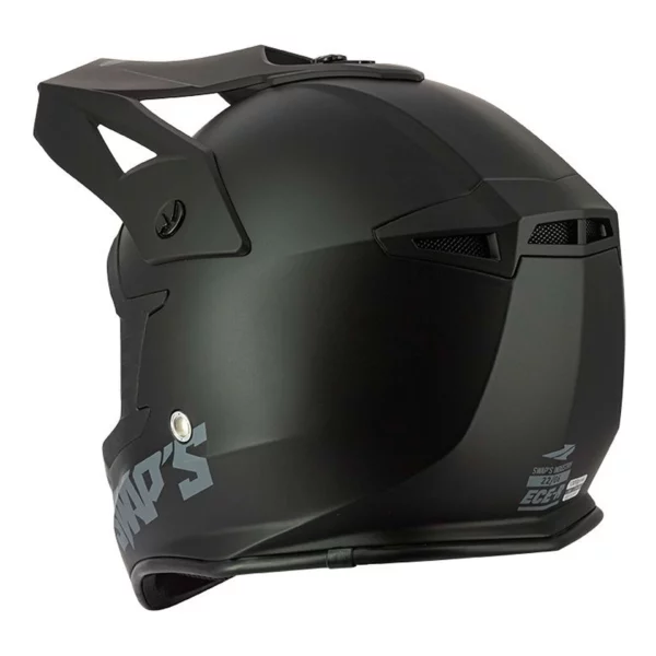 Casque cross Swaps Blur S818 noir mat – Image 2