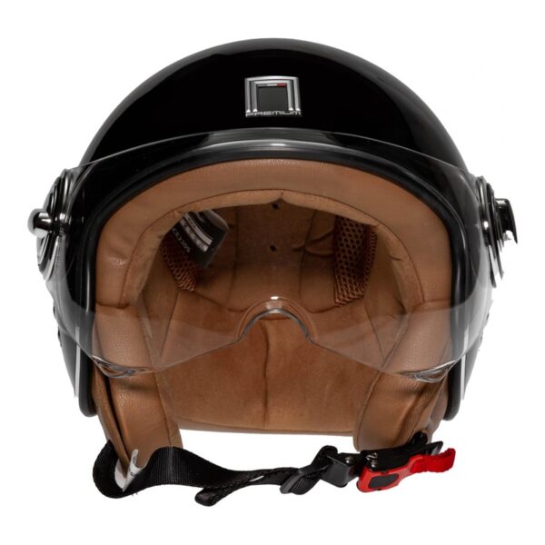 Casque jet Nox Premium Idol noir – Image 3