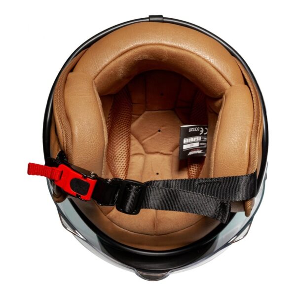 Casque jet Nox Premium Idol noir – Image 4