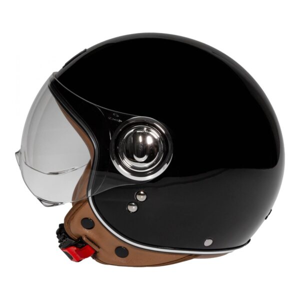 Casque jet Nox Premium Idol noir – Image 2