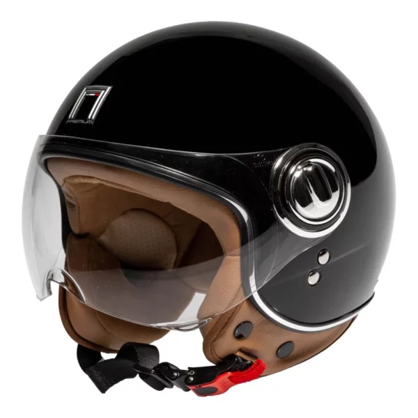 Casque jet Nox Premium Idol noir
