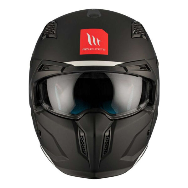 Casque transformable MT Helmets Streetfighter SV uni noir mat – Image 4