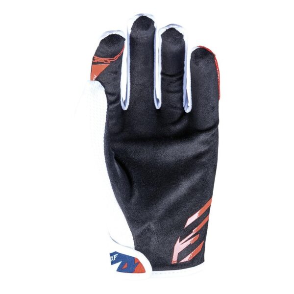 Gants cross Five MXF4 Scrub blanc/rouge – Image 2