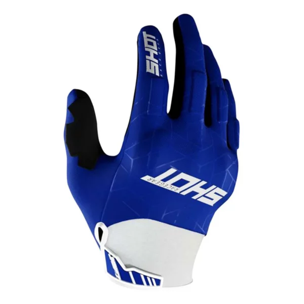 Gants enduro Shot Drift Spider blue